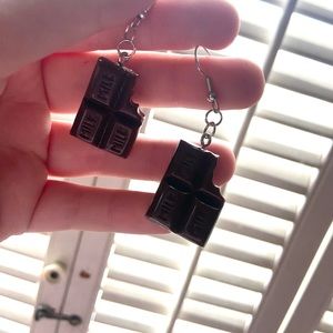 Chocolate Bar Earrings
